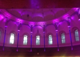 The Round Chapel London Ceiling Uplighting