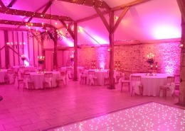 upwaltham barns uplighters hire