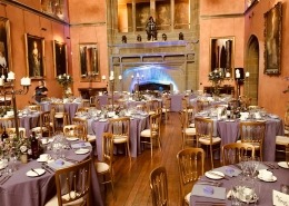 cowdray house cheltenham chair hire andtable with uplighters