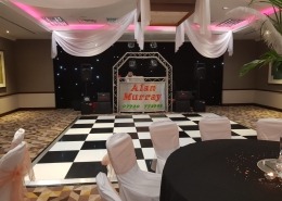black and white dancefloor solent hotel and spa