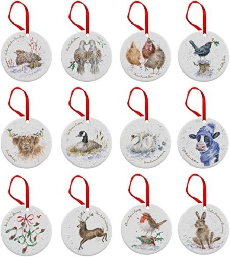 12 days of christmas tree decorations