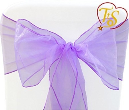 Lilac Organza Sash