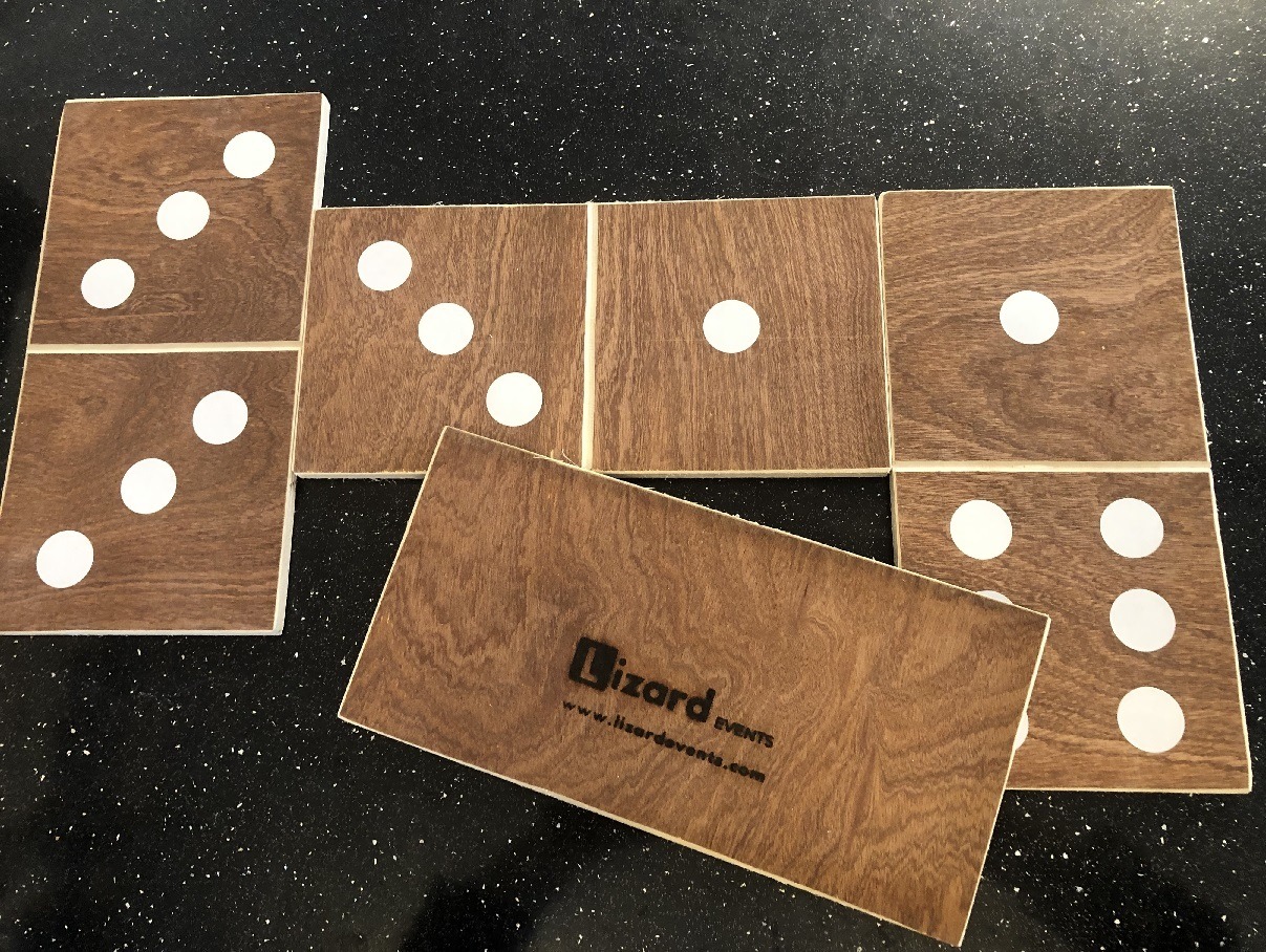 Giant Wooden Garden Dominoes