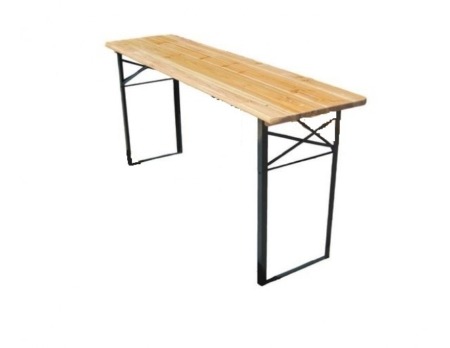 Wooden Folding Table (6ft x 1.5ft)