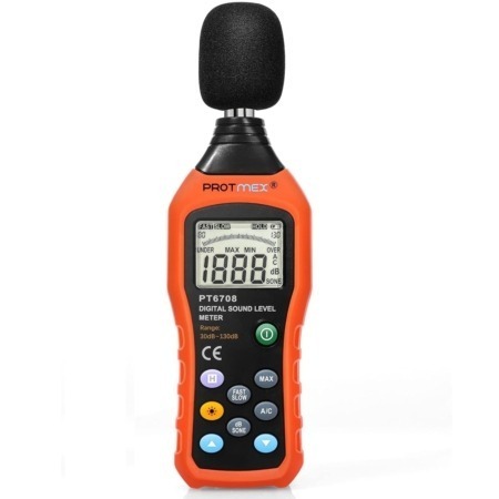 Portable Decibel Sound Level Monitor 30-130 dBA